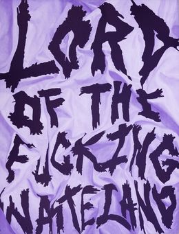 Print, Lord of the fucking wasteland (purple edition), Eliza Douglas