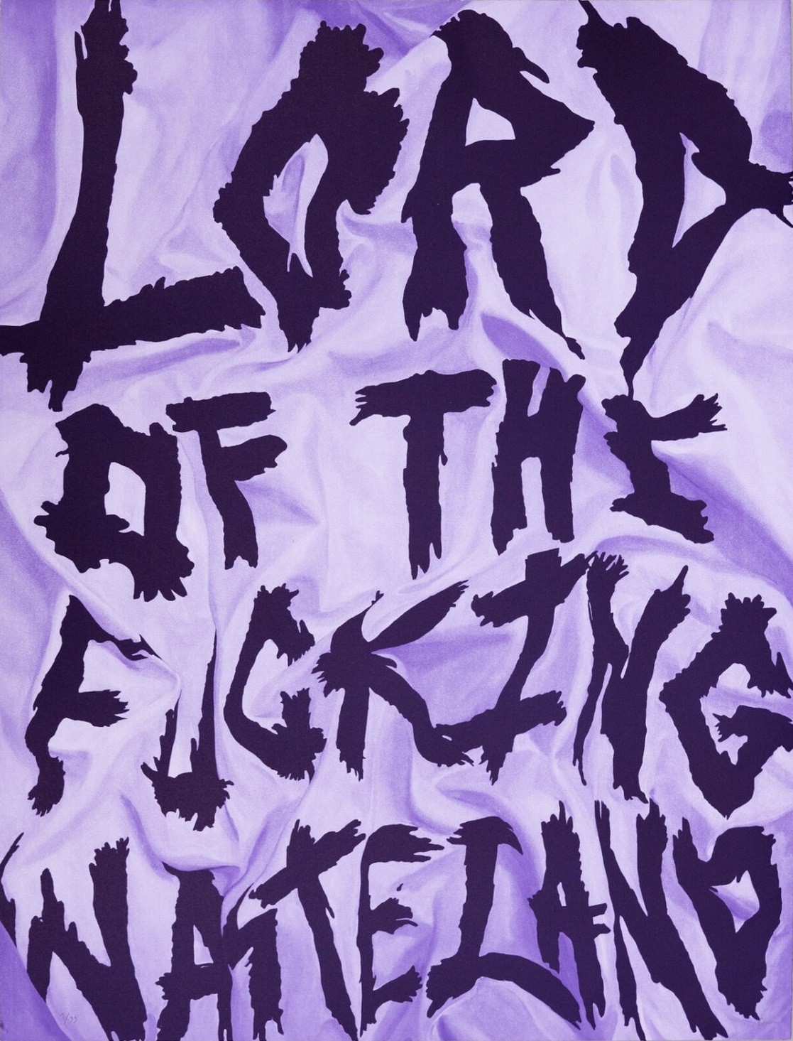 Eliza Douglas, Lord of the fucking wasteland (purple edition) Eliza Douglas, Lord of the fucking wasteland (purple edition)