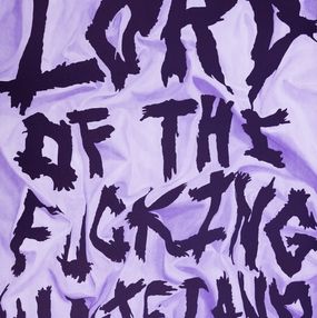 Print, Lord of the fucking wasteland (purple edition), Eliza Douglas