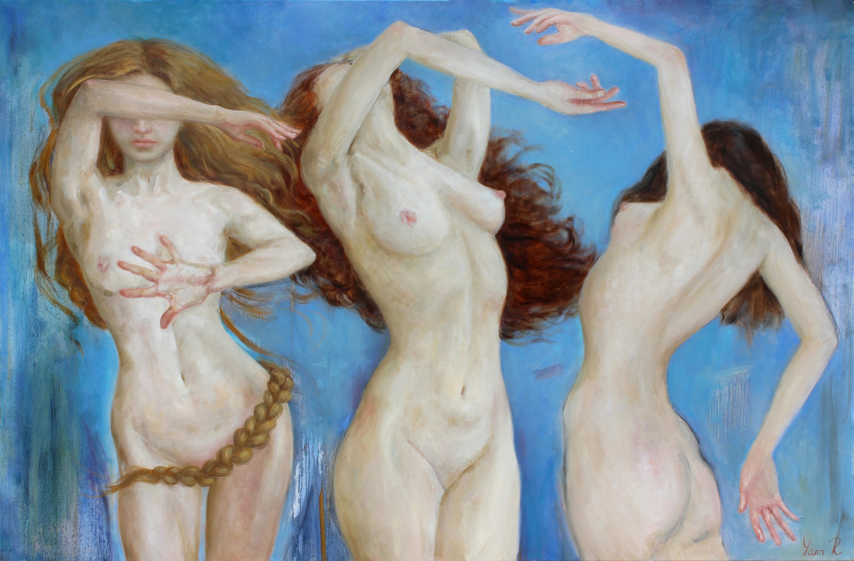 Yana Ros, Three Nymphs Yana Ros, Three Nymphs