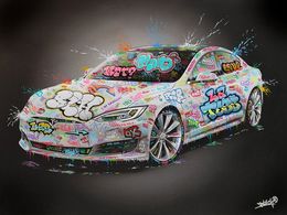 Peinture, Tesla, Maxime Blachère