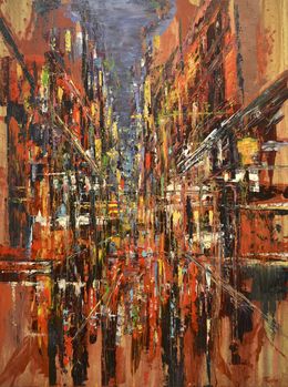 Painting, Chinatown, David Tycho