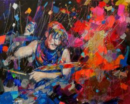 Peinture, Feel the beat, Miriam Montenegro