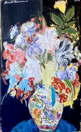 Peinture, Mystic flowers, Igor Volkov-Tkachinskiy