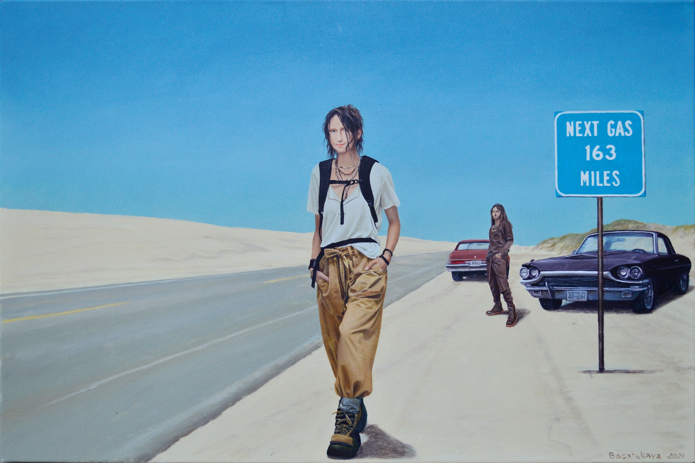 Nataliya Bagatskaya, Contemporary portrait - Dilemma Nataliya Bagatskaya, Contemporary portrait - Dilemma