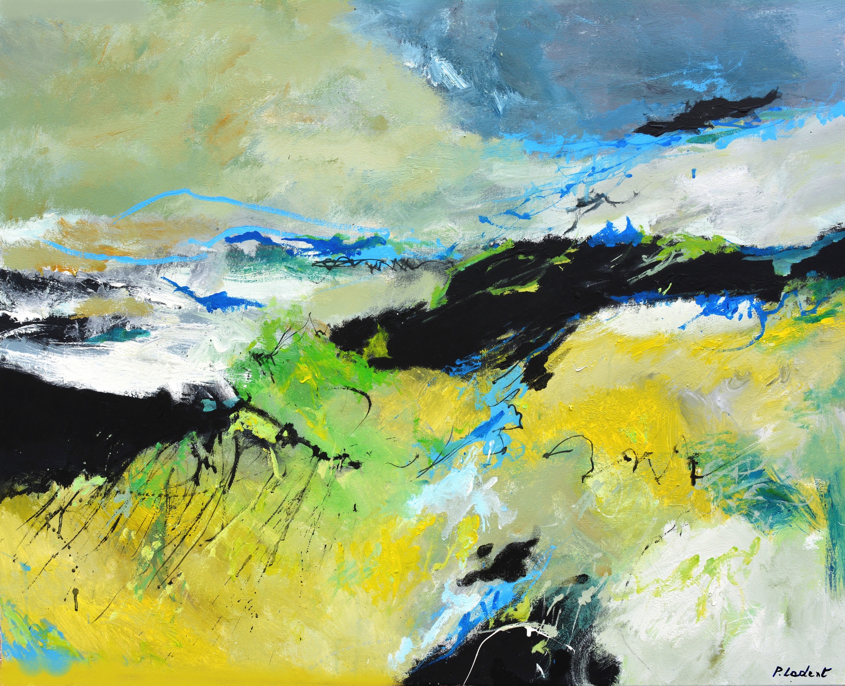 Pol Ledent, Green was the central color Pol Ledent, Green was the central color