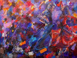 Painting, Salsa night, Miriam Montenegro