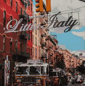 Painting, Little Italy, Marco Barberio