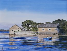 Painting, Chacun de nous porte en lui ses propres îles, Bertrand Rouby