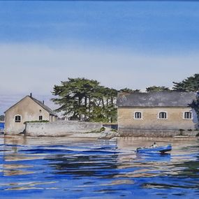 Peinture, Chacun de nous porte en lui ses propres îles, Bertrand Rouby