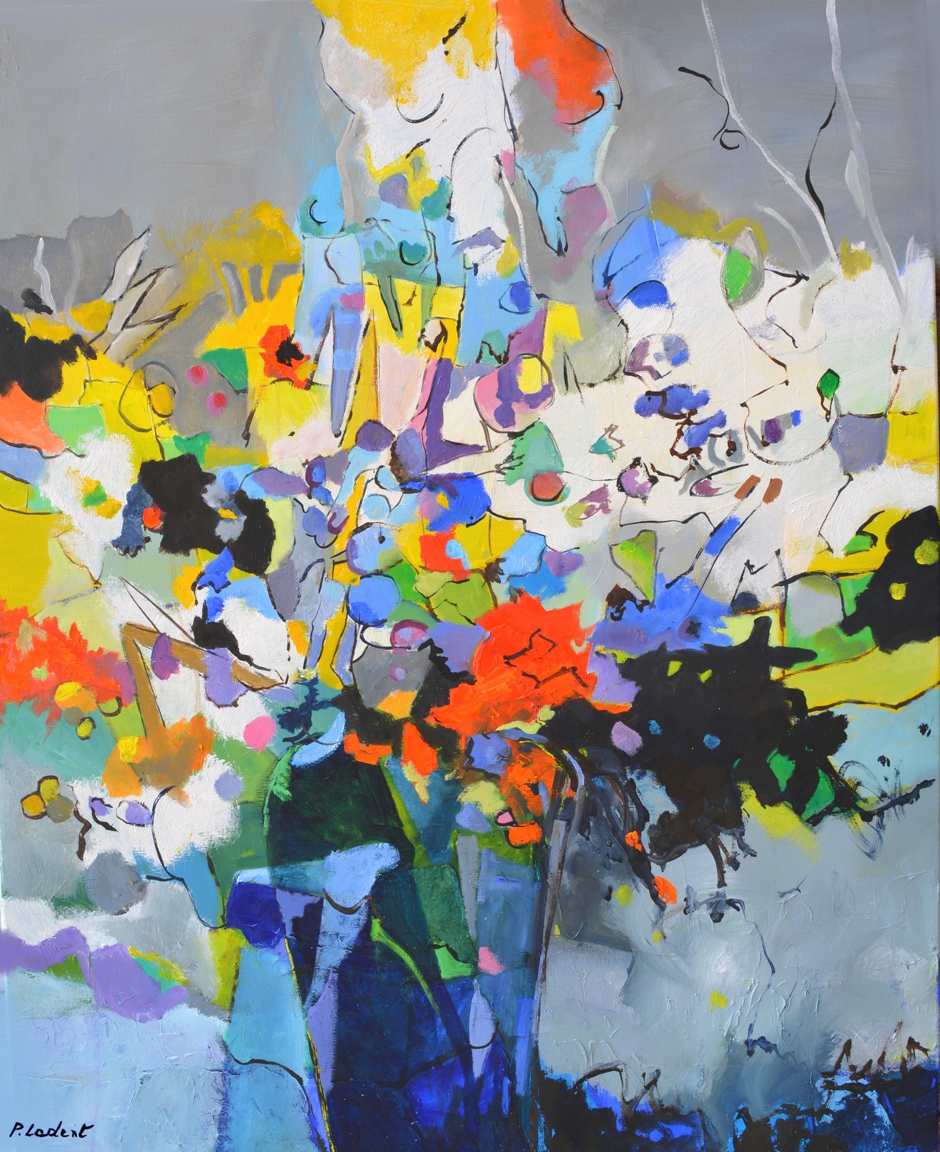 Pol Ledent, Abstract still life Pol Ledent, Abstract still life