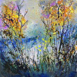 Painting, Magic wood, Pol Ledent