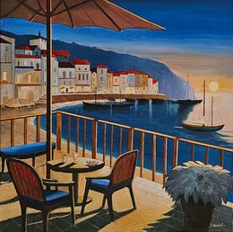 Peinture, Baie Sitia, Jacques Guillet