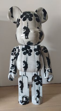 Design, Banksy Fille aux ballons 1000%, Bearbrick