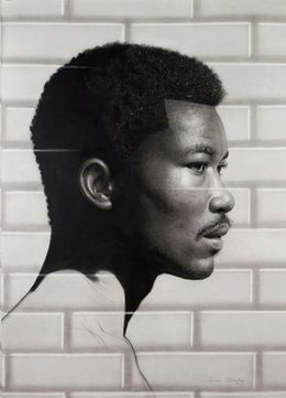 Fine Art Drawings, Portrait of Resilience #2, Arinze Stanley