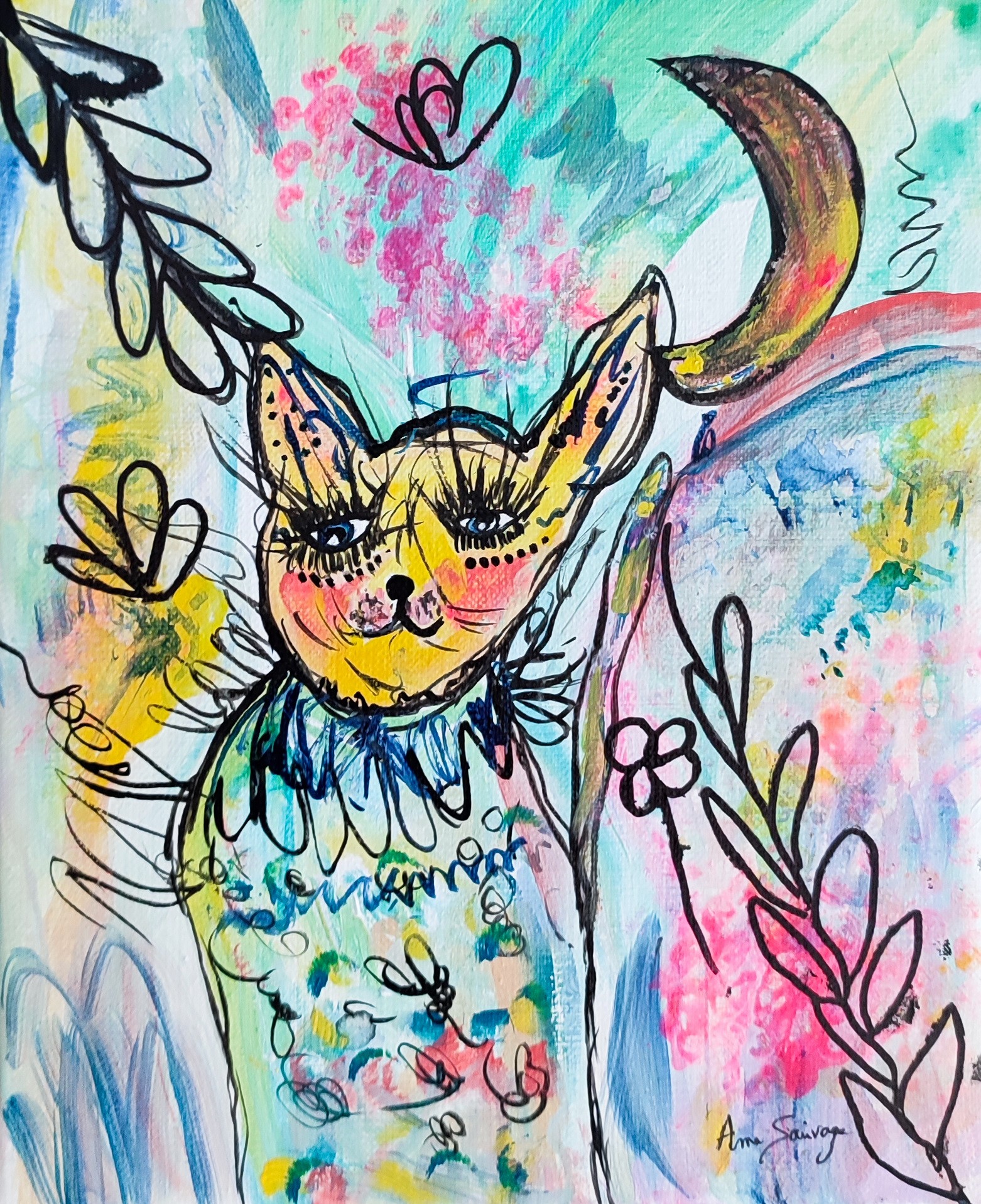Âme Sauvage, Le chat et la lune 2 Âme Sauvage, Le chat et la lune 2