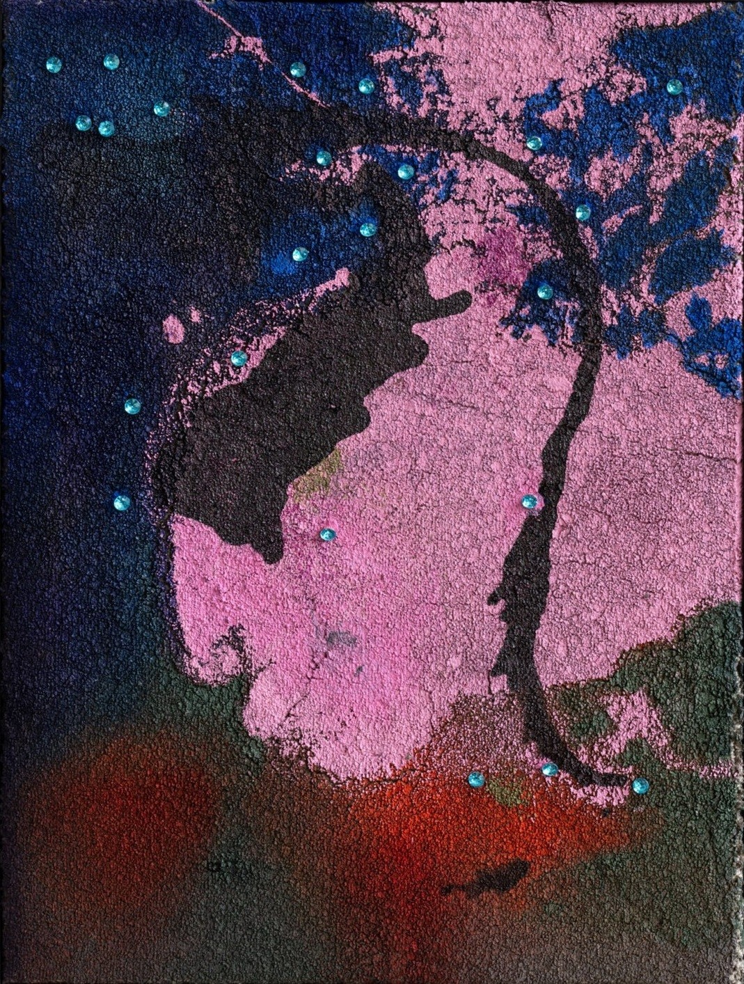 Isabelle Cornaro, Golden memories (spray & splash) XVI Isabelle Cornaro, Golden memories (spray & splash) XVI