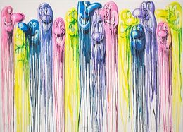 Drucke, Sloppy melt, Kenny Scharf