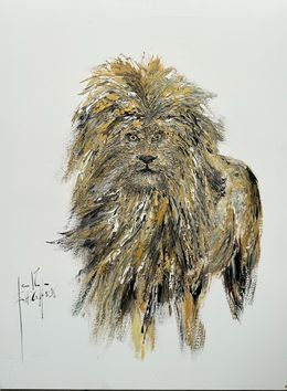 Painting, Le Lion, Jean-Philippe Ghiglione