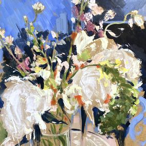 Gemälde, Dripping flowers, Igor Volkov-Tkachinskiy
