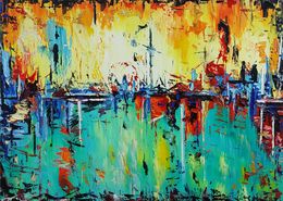 Peinture, City by the Sea, Andranik Harutyunyan