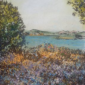 Fine Art Drawings, Sardinia. Porto Pollo_7, Galya Popova