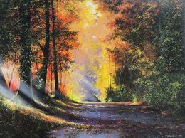 Painting, Autumn's Glow, Sergey Miqayelyan