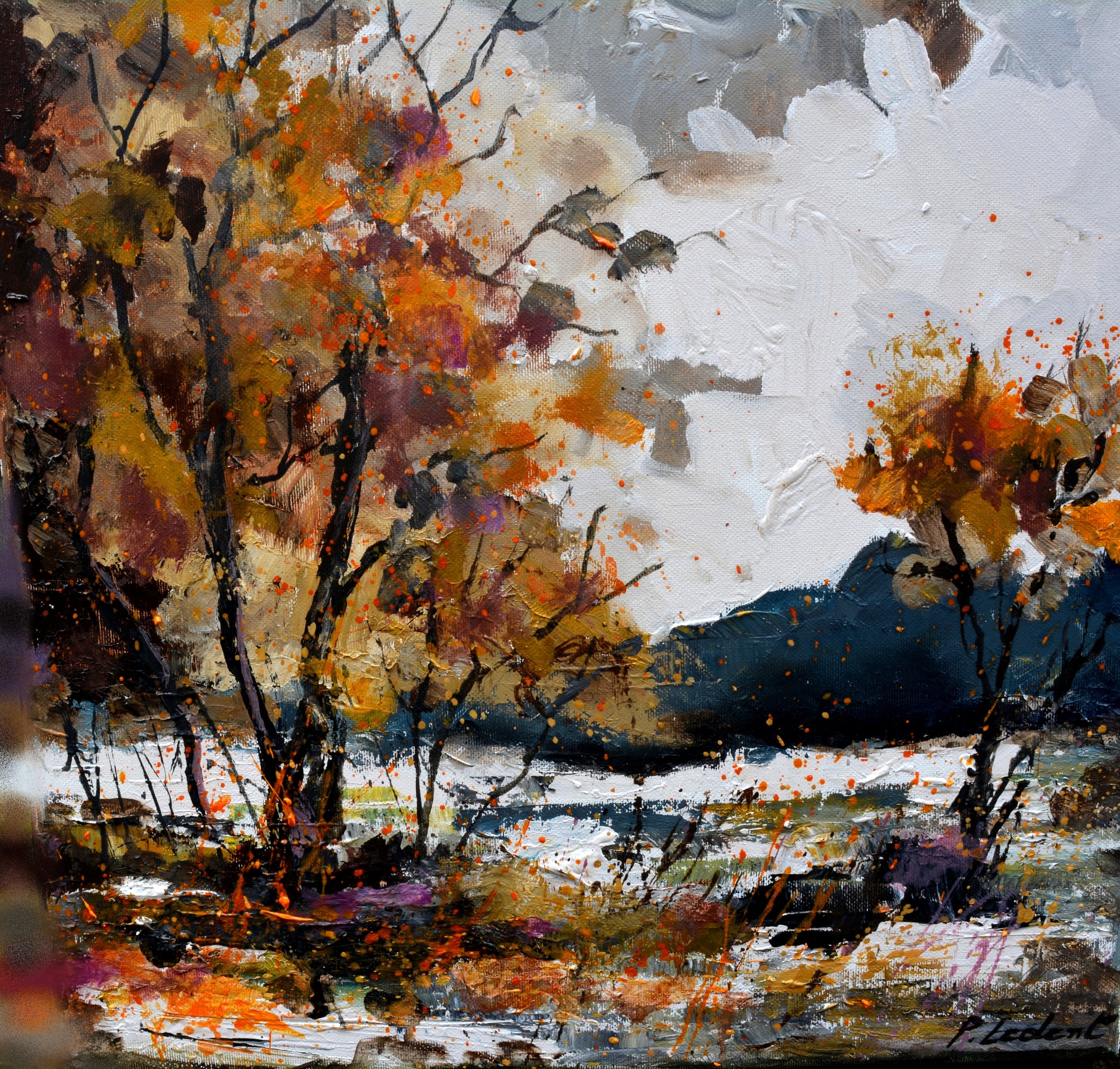 Pol Ledent, Autumn landscape 4424 Pol Ledent, Autumn landscape 4424