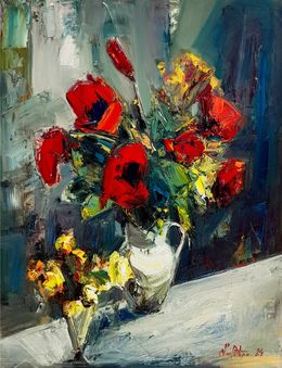 Painting, Floral Symphony, Mateos Sargsyan