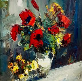 Painting, Floral Symphony, Mateos Sargsyan