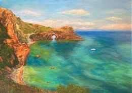 Painting, Diana 's Grotto, Lusie Schellenberg