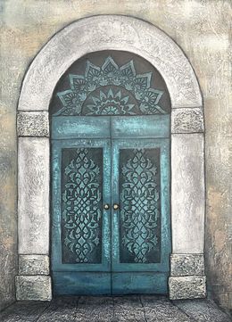 Gemälde, Turquoise Threshold, Hasmik Mamikonyan