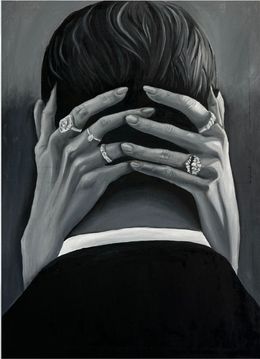 Peinture, Enigmatic Embrace, Dervis Akdemir