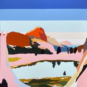 Édition, Red Mountain, Pink Valley & Blue Sky, Marion Sagon