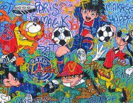 Peinture, PSG is magik, Rico Sab