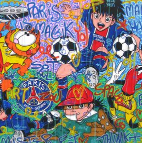 Peinture, PSG is magik, Rico Sab