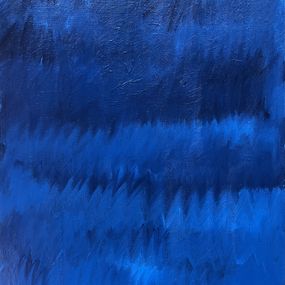 Peinture, Deep blue, Benjamin Deloffre