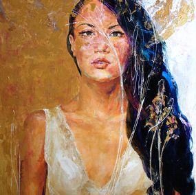 Gemälde, Sarayu, My Breath of Life, My Soul, Bernadette Sterk