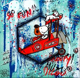 Peinture, Pop Snoopy X Milou, Priscilla Vettese