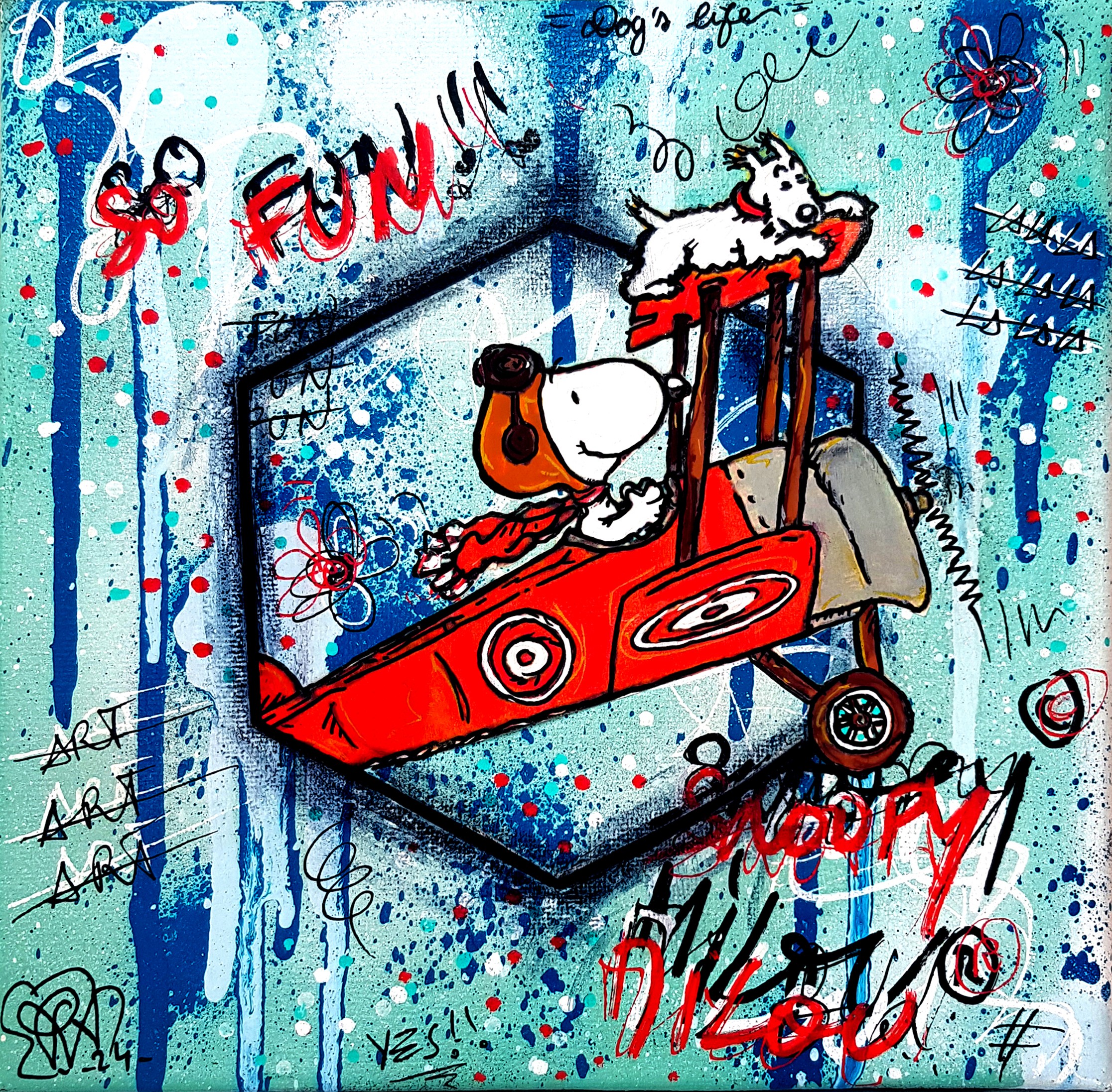 Priscilla Vettese, Pop Snoopy X Milou Priscilla Vettese, Pop Snoopy X Milou