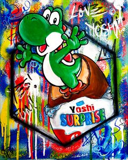 Painting, Yoshi Surprise ! 2, Priscilla Vettese