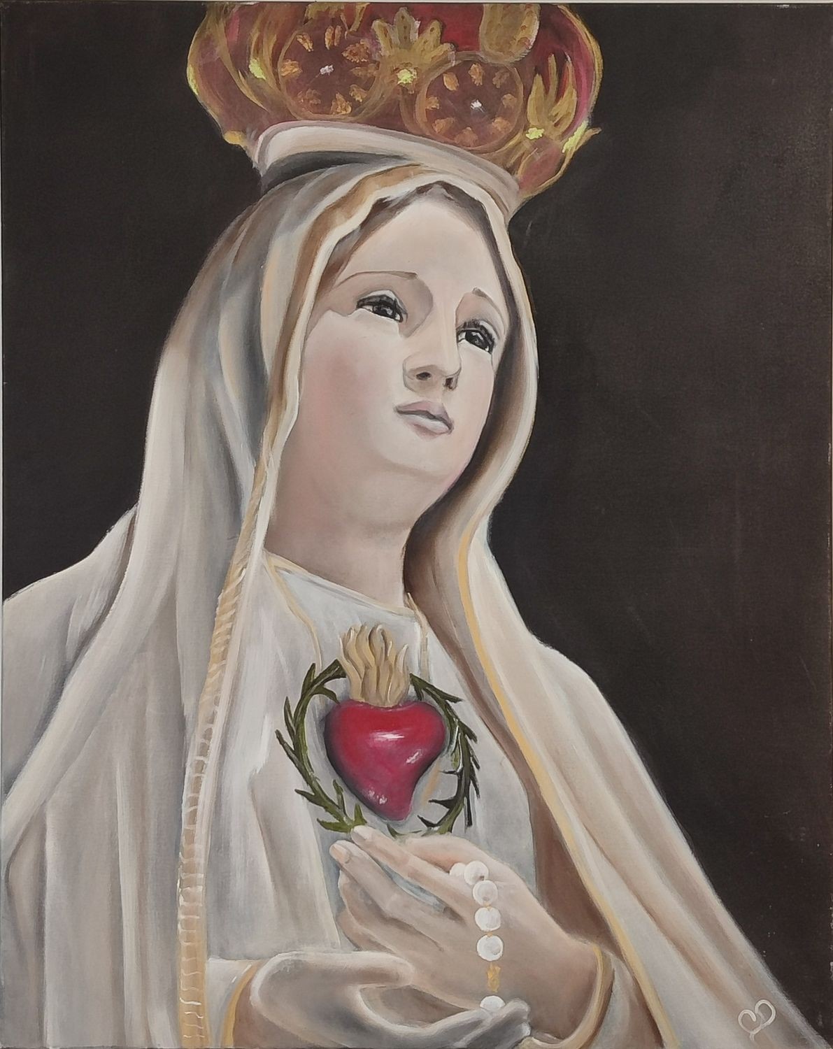 Céline de Abreu, Santa Lucia Céline de Abreu, Santa Lucia