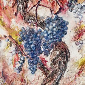 Painting, Blue Grapes, Natalia Kuruch