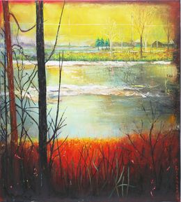 Painting, Magic Colors of the Dnipro, Nataliya Bagatskaya