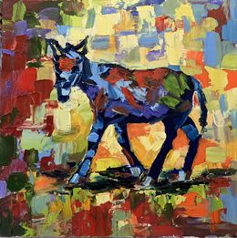 Painting, Little donkey, Schagen Vita