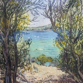 Fine Art Drawings, Sardinia. Porto Pollo_8, Galya Popova