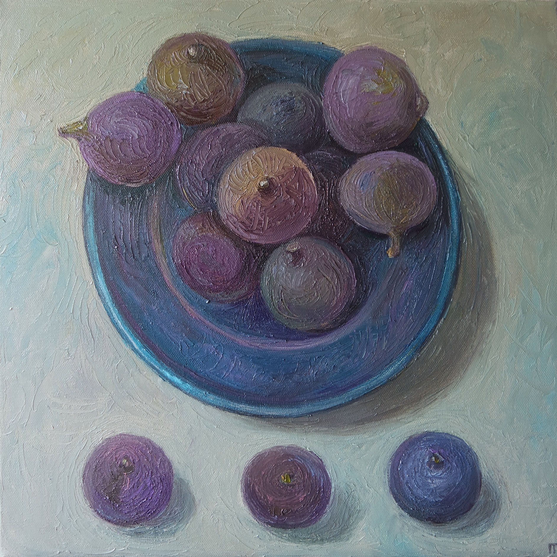 Galya Popova, Still Life with figs Galya Popova, Still Life with figs