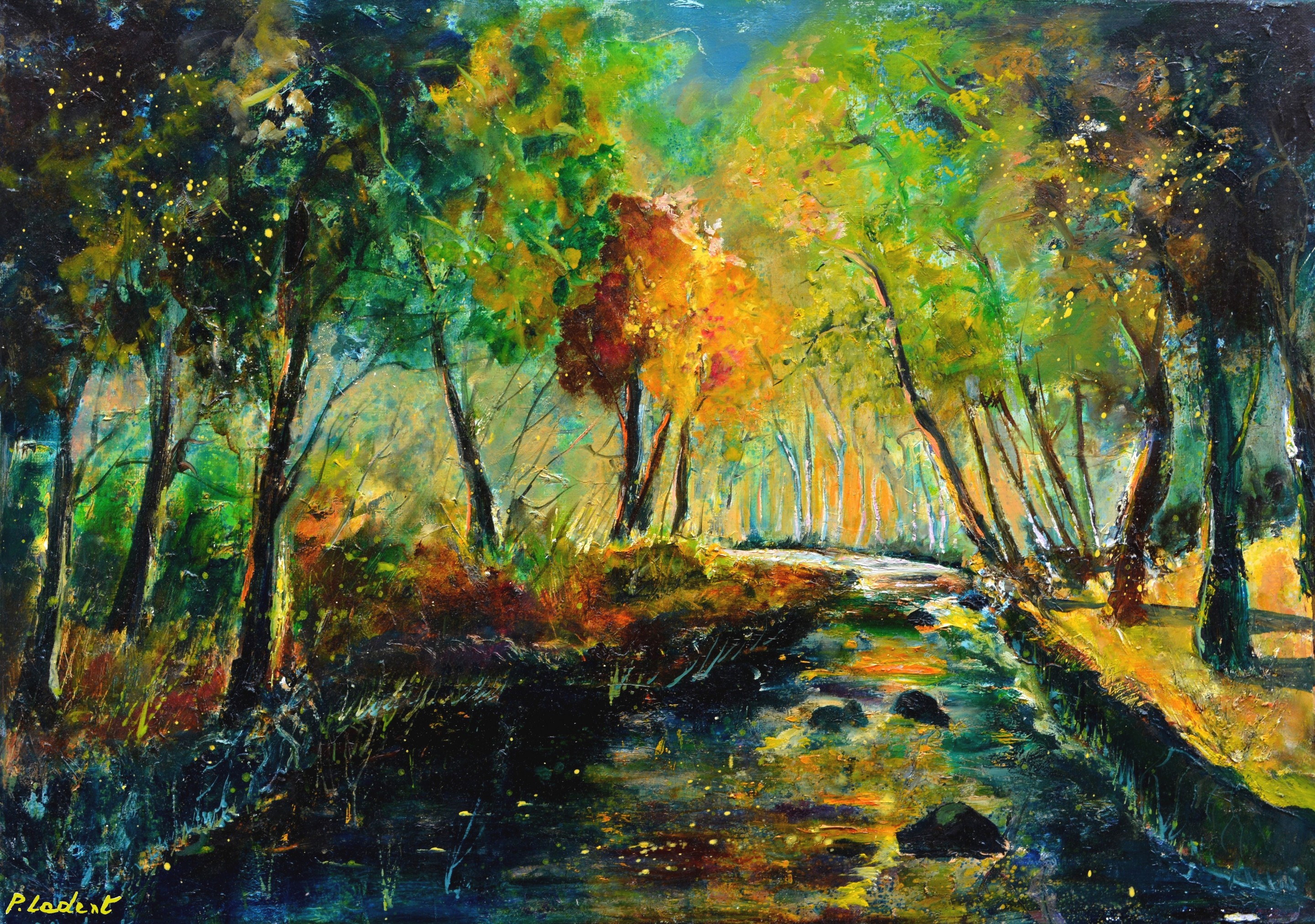 Pol Ledent, My little river 75 Pol Ledent, My little river 75