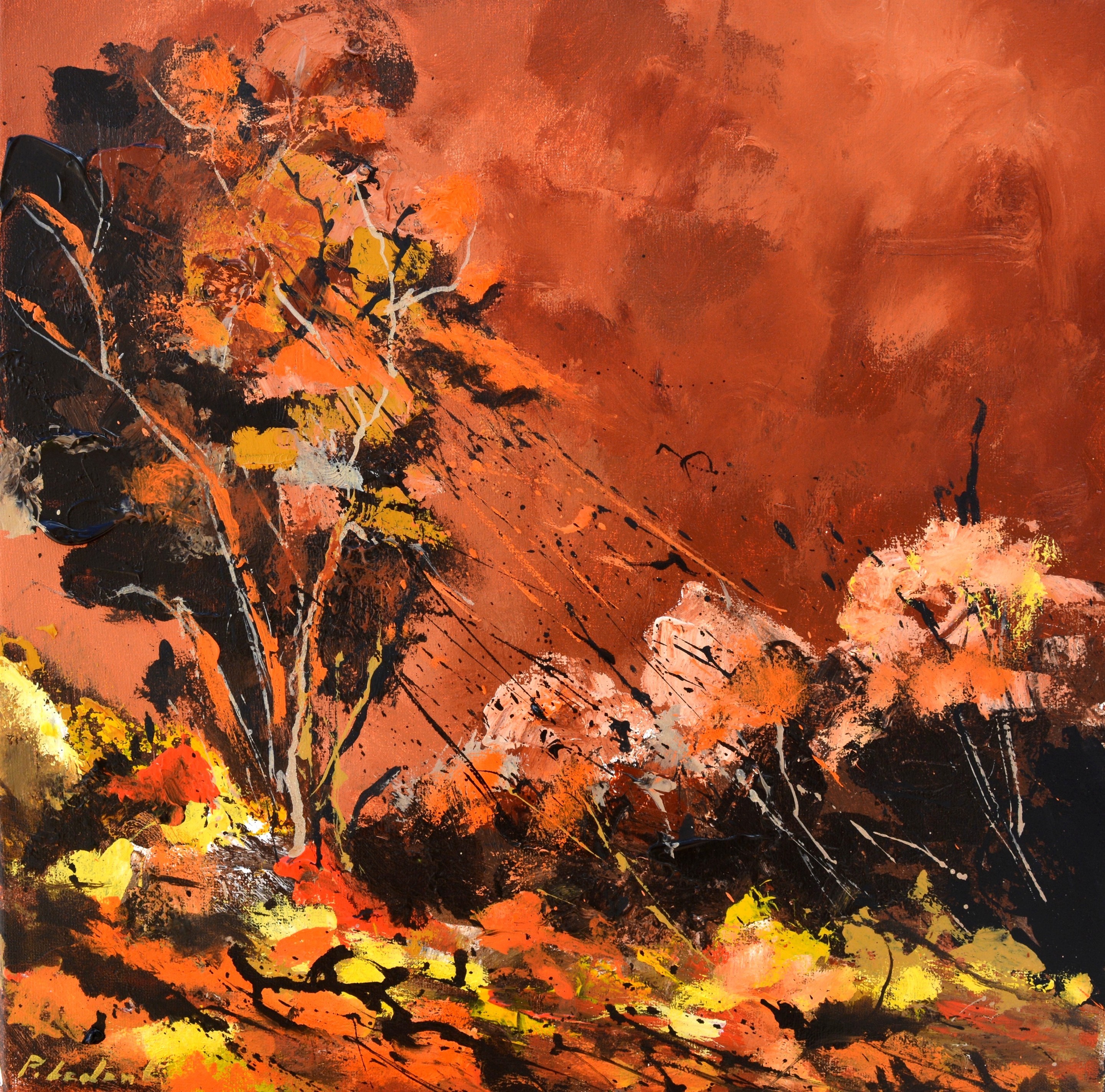 Pol Ledent, A hint at autumn Pol Ledent, A hint at autumn