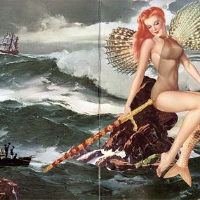 Fine Art Drawings, Sea Witch, Danielle Cole